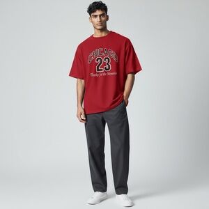 Vintage Bull’s Jordan Tee Shirt Single Stitch Made in USA